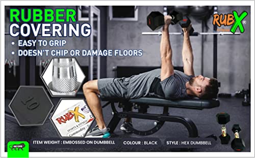 RUBX Rubber Coated Professional Exercise