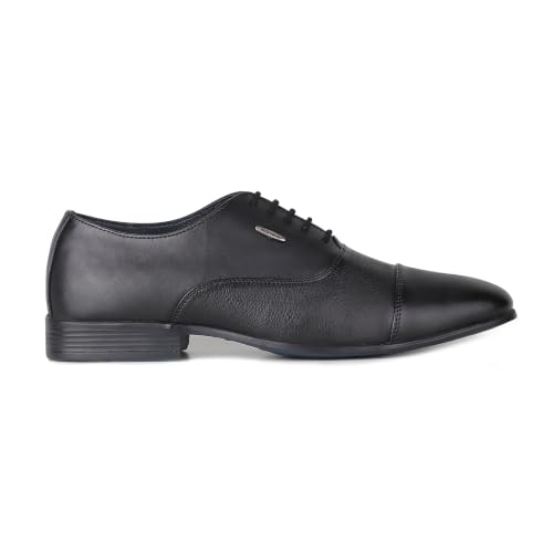 Red Chief Formal Oxford Low Ankle Shoes for Men_RC3955_Black