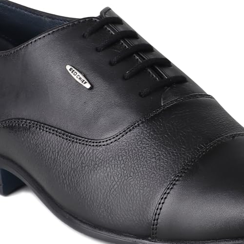 Red Chief Formal Oxford Low Ankle Shoes for Men_RC3955_Black - Image 5