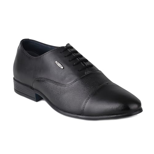 Red Chief Formal Oxford Low Ankle Shoes for Men_RC3955_Black - Image 6