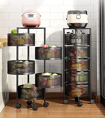 HomeWiz Round Kitchen Rack 5