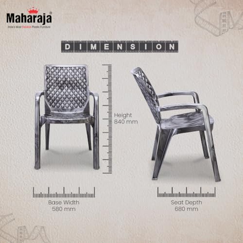MAHARAJA Plastic Chair Set, Chair