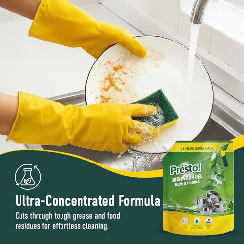 Amazon Brand - Presto! Dishwash