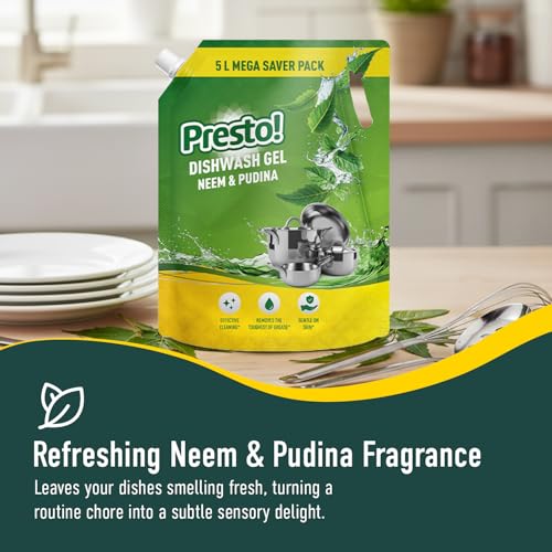 Amazon Brand - Presto! Dishwash