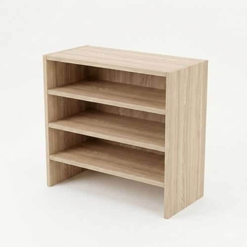 Step 4-Tier Wooden Shoe Rack
