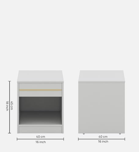Kane Bedside Table Engineered Wood