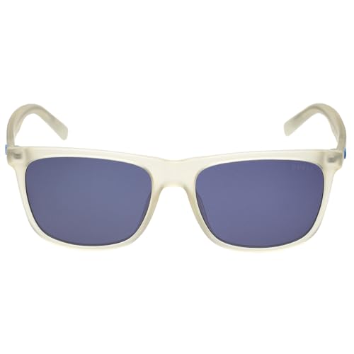 Guess|Transparent Full Frame Square Sunglasses|100%