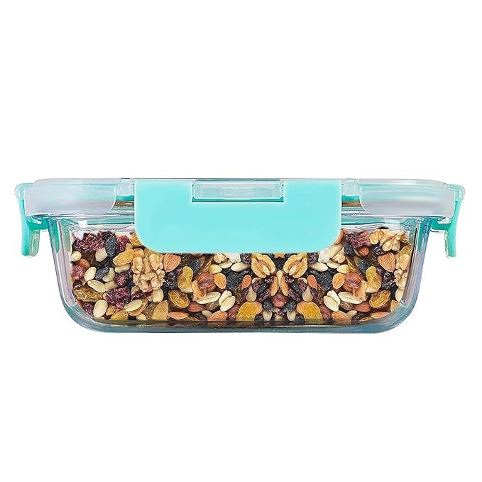 SIMPARTE 370ml Rectangular Borosilicate Glass