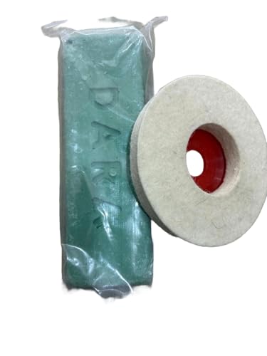 Abrasive green luster pack of 1 with felt 4" included pack of 1 - Image 2