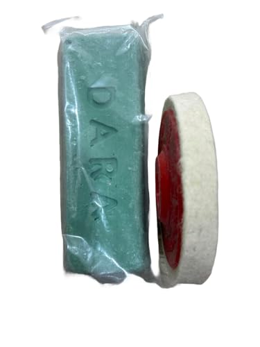 Abrasive green luster pack of 1 with felt 4" included pack of 1 - Image 3
