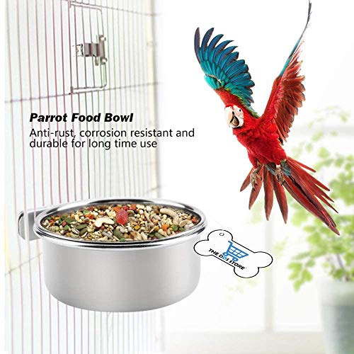 Water Food Bowl Bird Cage
