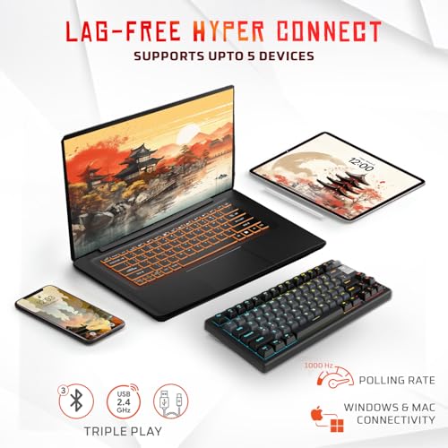 EvoFox Ronin Mechanical Keyboards Wireless