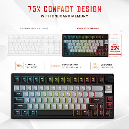 EvoFox Ronin Mechanical Keyboards Wireless