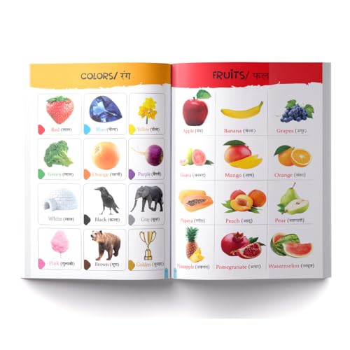 My First All In One | Bilingual Picture Book For Kids Hindi-English - Image 6