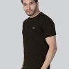 Lux Nitro Men's Regular Fit Round Neck T-Shirt_Black - Image 4
