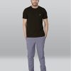 Lux Nitro Men's Regular Fit Round Neck T-Shirt_Black - Image 5