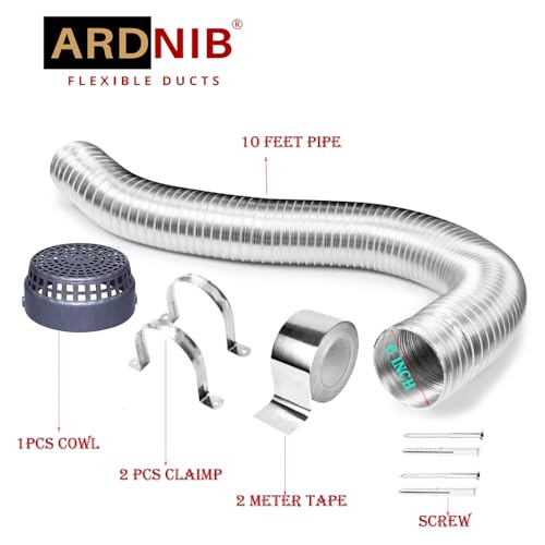 Kitchen Chimney Aluminium Exhaust Pipe