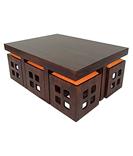 The Attic Glasgow Coffee Table Set, Multicolour, Standard, (KL-1910) - Image 3