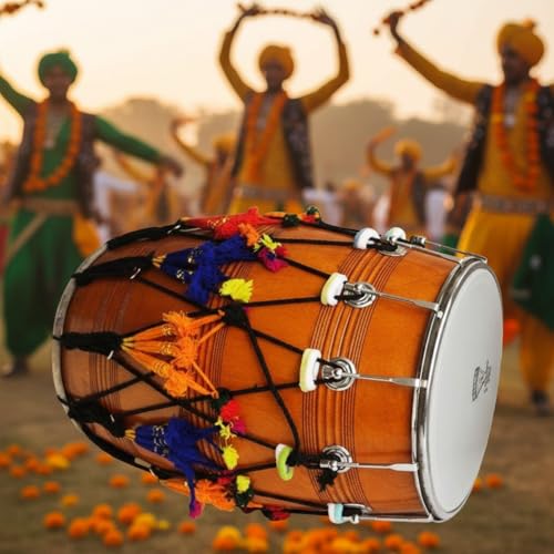 Dhol Drum Musical Instruments Handmade