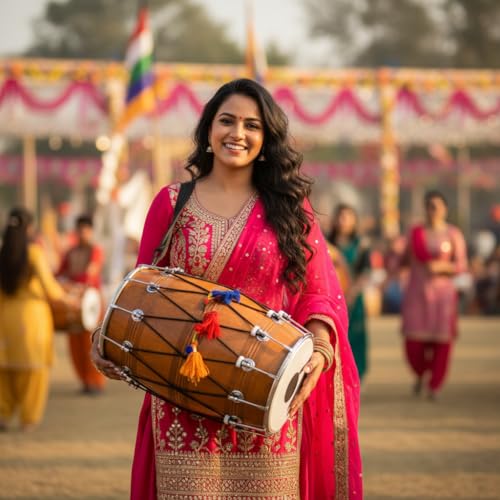 Dhol Drum Musical Instruments Handmade