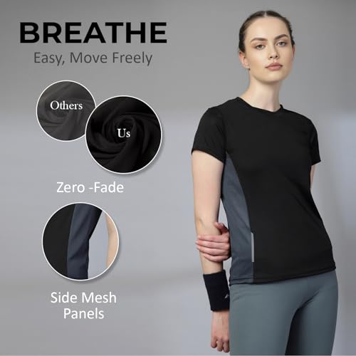 CHKOKKO Gym Tshirt for Women