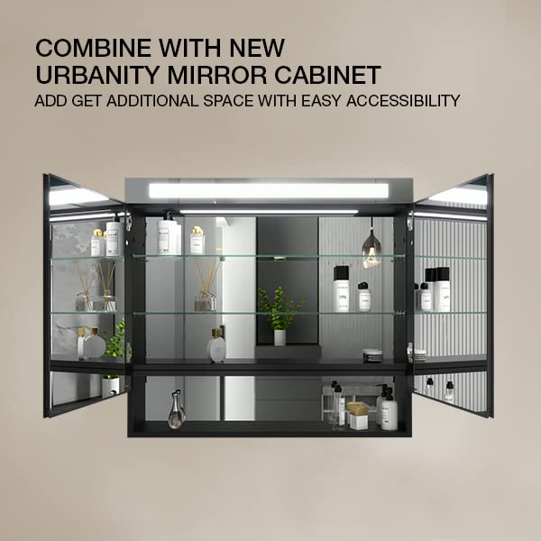 Kohler Urbanity Horizontal Mirror Cabinet Shelf 900MM X 212MM - Image 4
