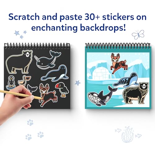 Skillmatics Magical Scratch Art Book