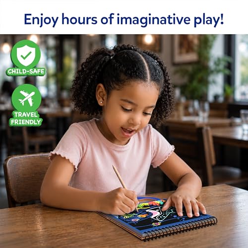 Skillmatics Magical Scratch Art Book