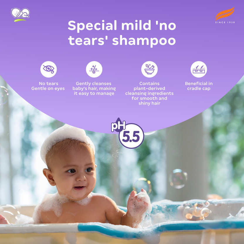 HIMALAYA Happy Baby Gift Pack with Baby Bib (9 in 1) (Purple) - Image 5