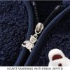 NAMAN Soft Fleece Hooded Long