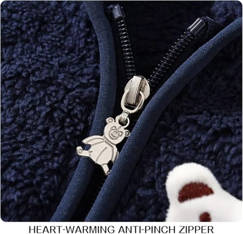 NAMAN Soft Fleece Hooded Long