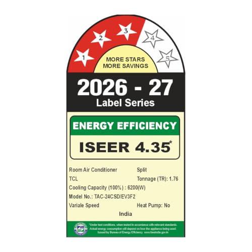 TCL 2 Ton 3 Star Split Inverter AC (TAC-24CSD/EV3F2, White) - Image 2
