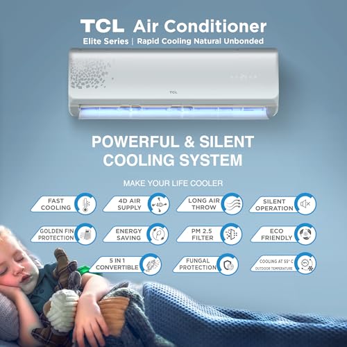 TCL 2 Ton 3 Star Split Inverter AC (TAC-24CSD/EV3F2, White) - Image 5