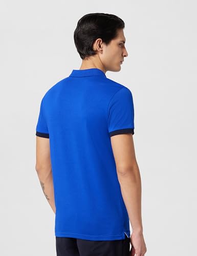United Colors of Benetton Men Cotton Solid Regular Fit Polo Shirt - Image 4