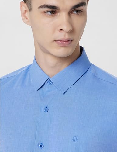 United Colors of Benetton Men's Cotton Slim Fit Shirt - Image 5