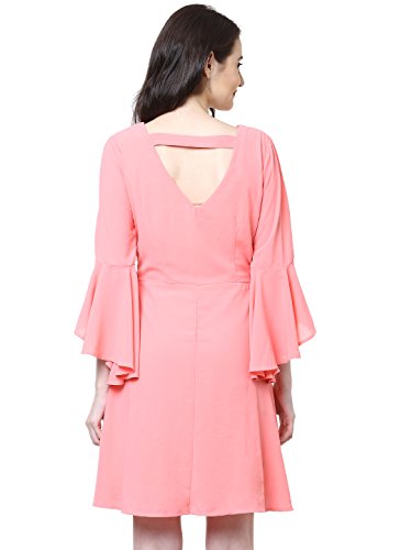 Harpa Black Solid Dress(GR5119-BLACK) - Image 3
