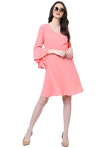 Harpa Black Solid Dress(GR5119-BLACK) - Image 4