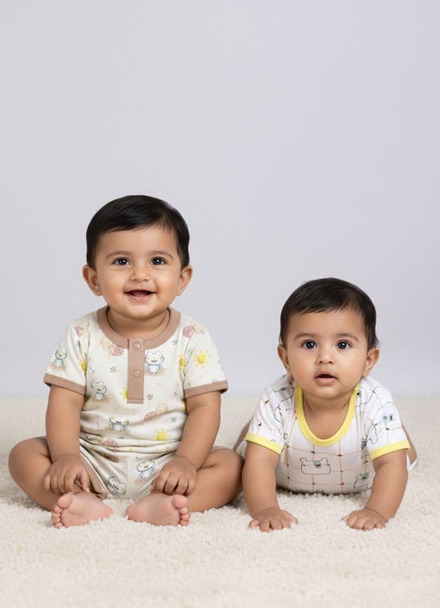 Baby Girls 100% Cotton Printed