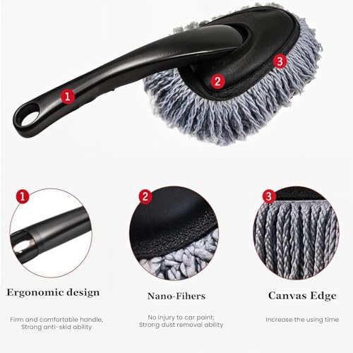 Mini Microfiber Duster Interior, Multi-Purpose