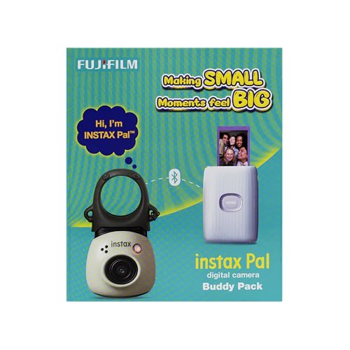 Fujifilm Instax Camera Pal Buddy Pack with 20 Shots-White - Image 3