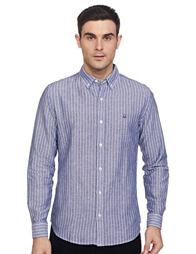United Colors of Benetton Men's Cotton Slim Fit Shirt