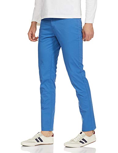 United Colors of Benetton Men's Straight Fit Mid Rise Pants - Image 3