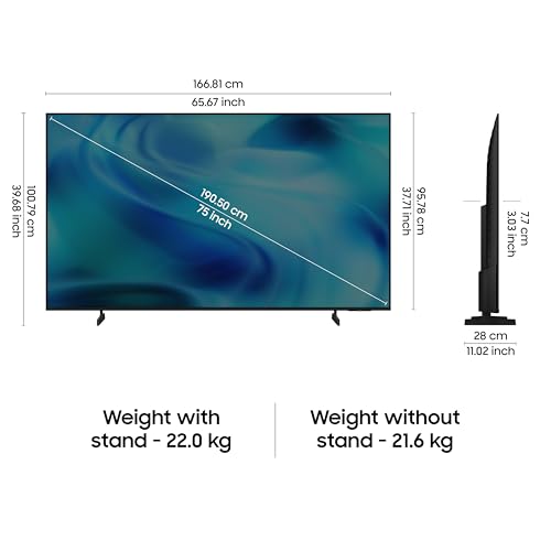 Samsung 75 inches Crystal UHD