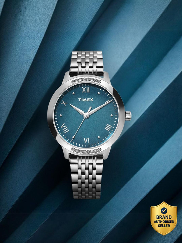 TIMEX Main Street Round 25mm Silver Dial Analog Watch - For Wome - Image 6