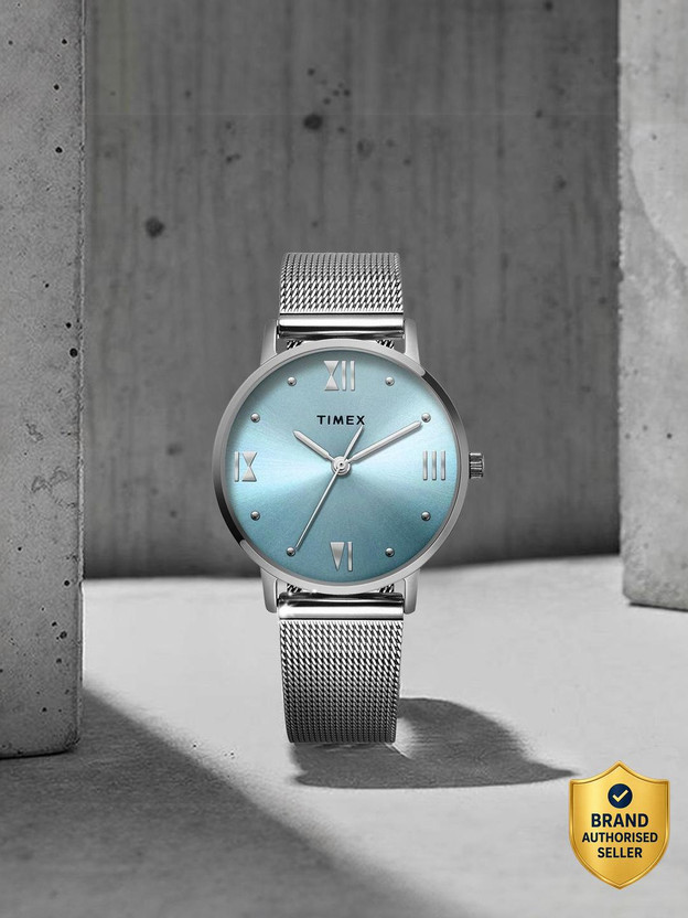 TIMEX Main Street Round 25mm Silver Dial Analog Watch - For Wome - Image 7