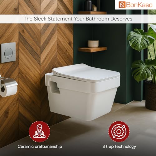 BonKaso Premium Wall Hung Ceramic