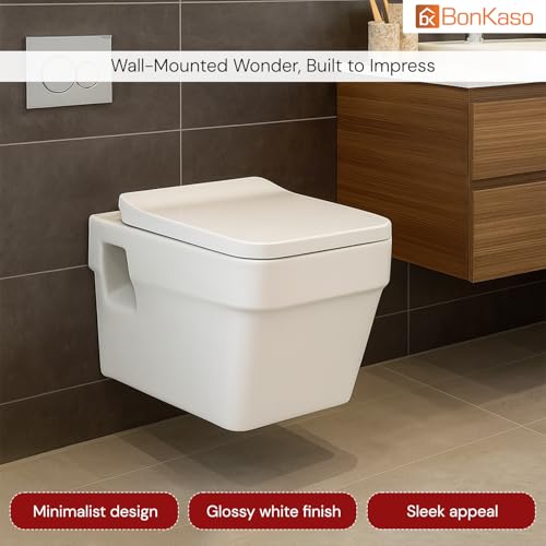 BonKaso Premium Wall Hung Ceramic