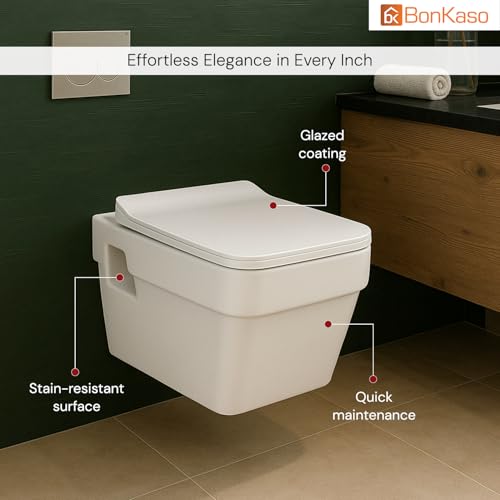BonKaso Premium Wall Hung Ceramic