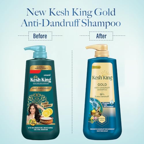 Kesh King Gold Anti-Dandruff Shampoo