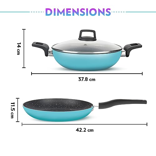 Borosil Festive Glory Non-Stick Set